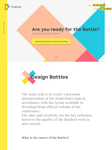 Projekcje – The Graphic Design Battles Thumbnail Preview