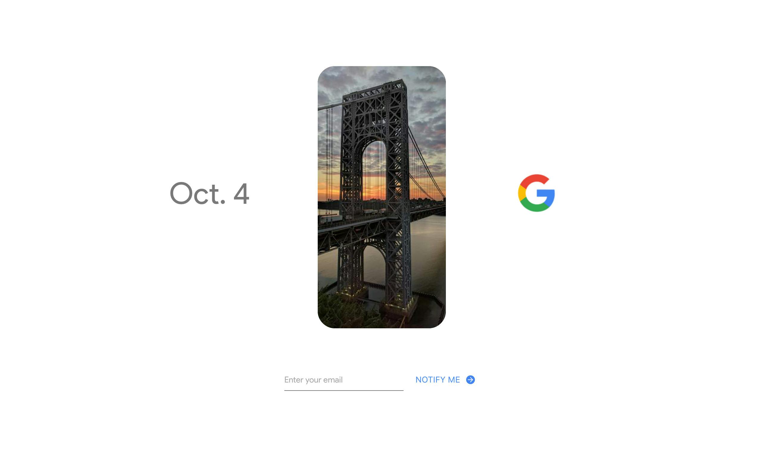 Oct. 4 – Google Website Screenshot