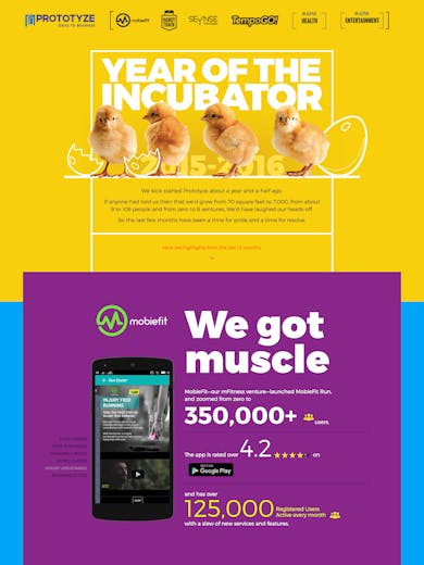 Prototyze. The Year of the Incubator. Thumbnail Preview