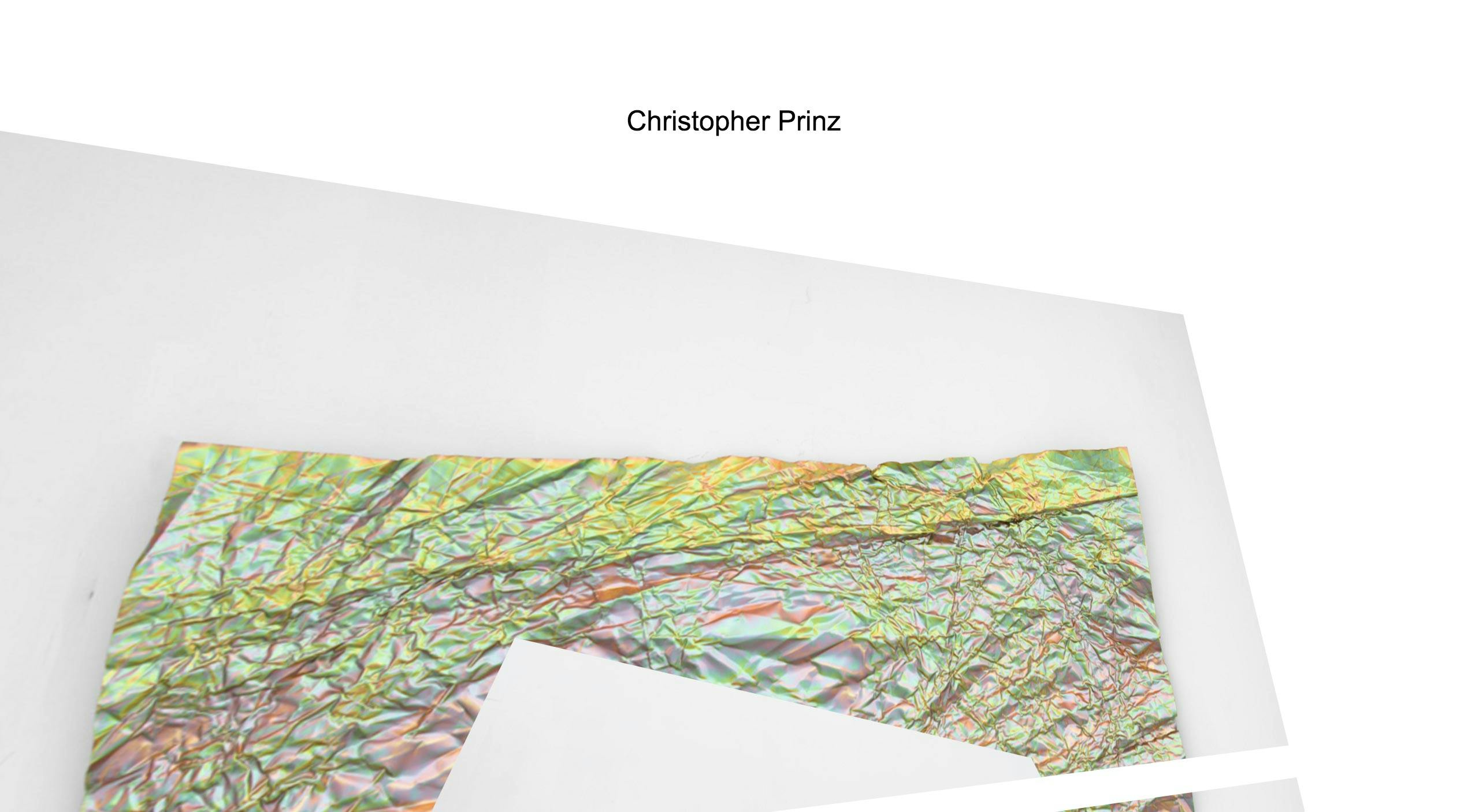 Christopher Prinz Website Screenshot