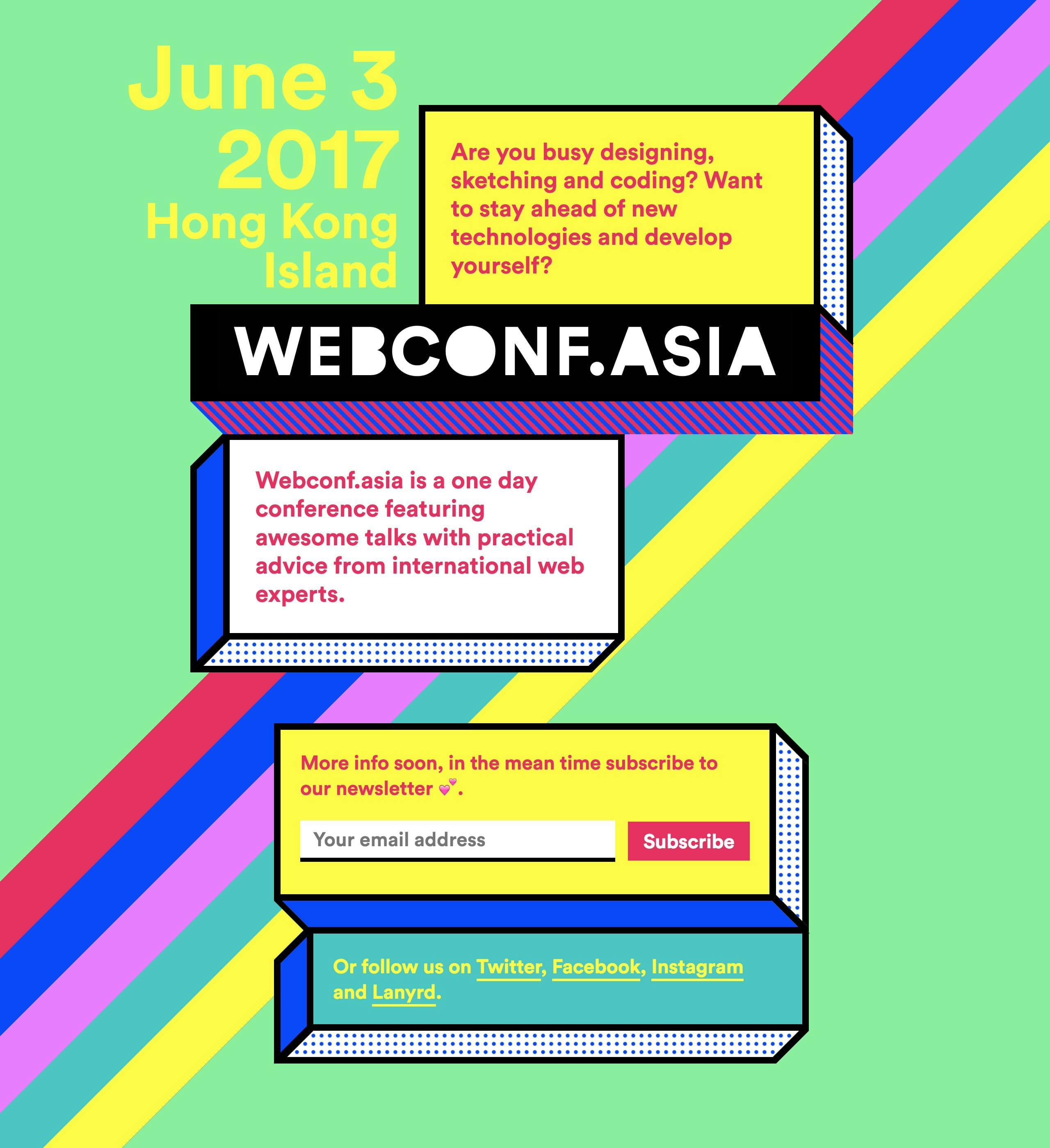 Webconf.asia Website Screenshot