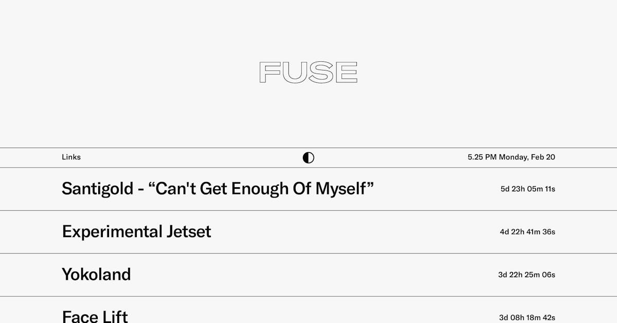 Contact Page screen design idea #346: Fuse