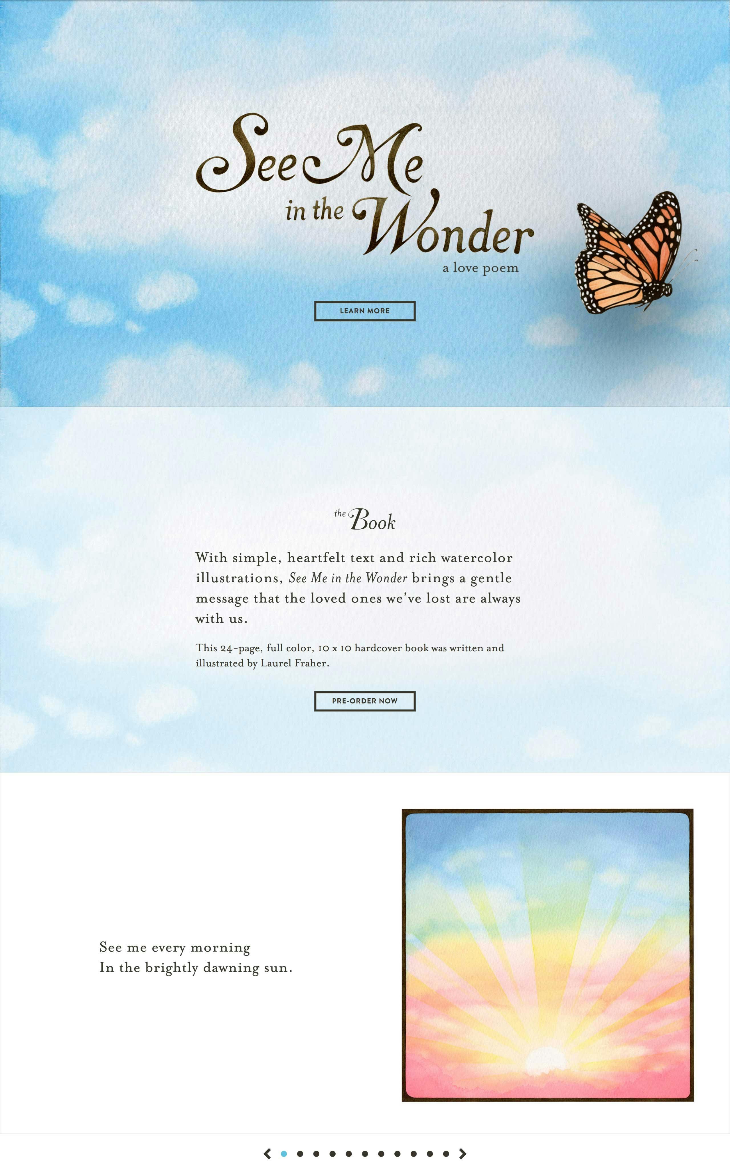 See Me in the Wonder Website Screenshot