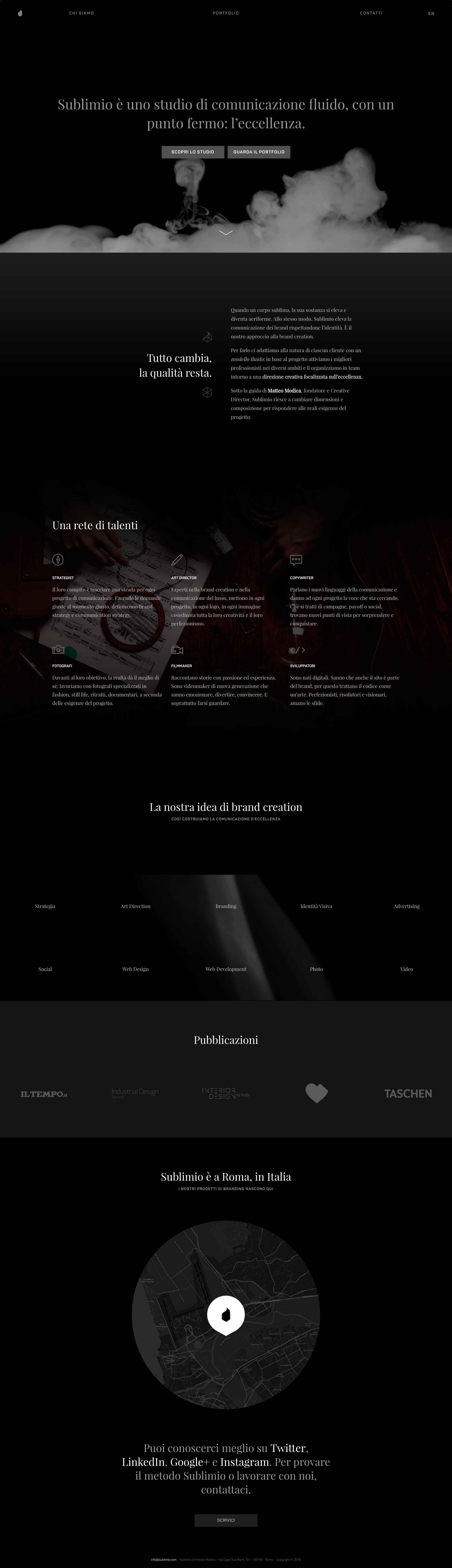 Sublimio Website Screenshot