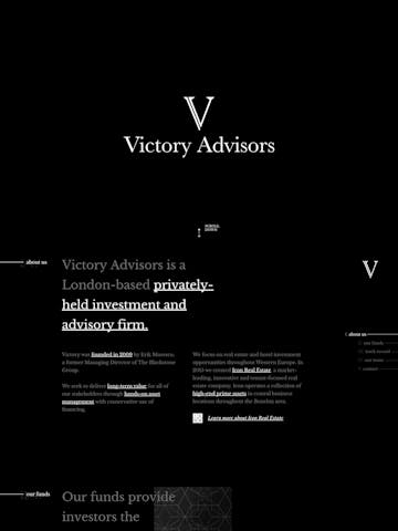 Victory Advisors Thumbnail Preview