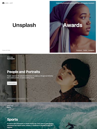 Unsplash Awards 2017 Thumbnail Preview