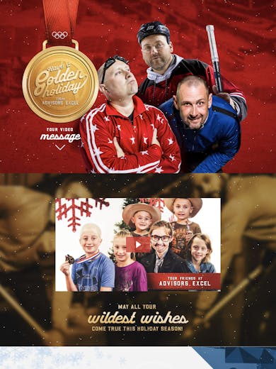 Have a Golden Holiday – Advisors Excel Thumbnail Preview