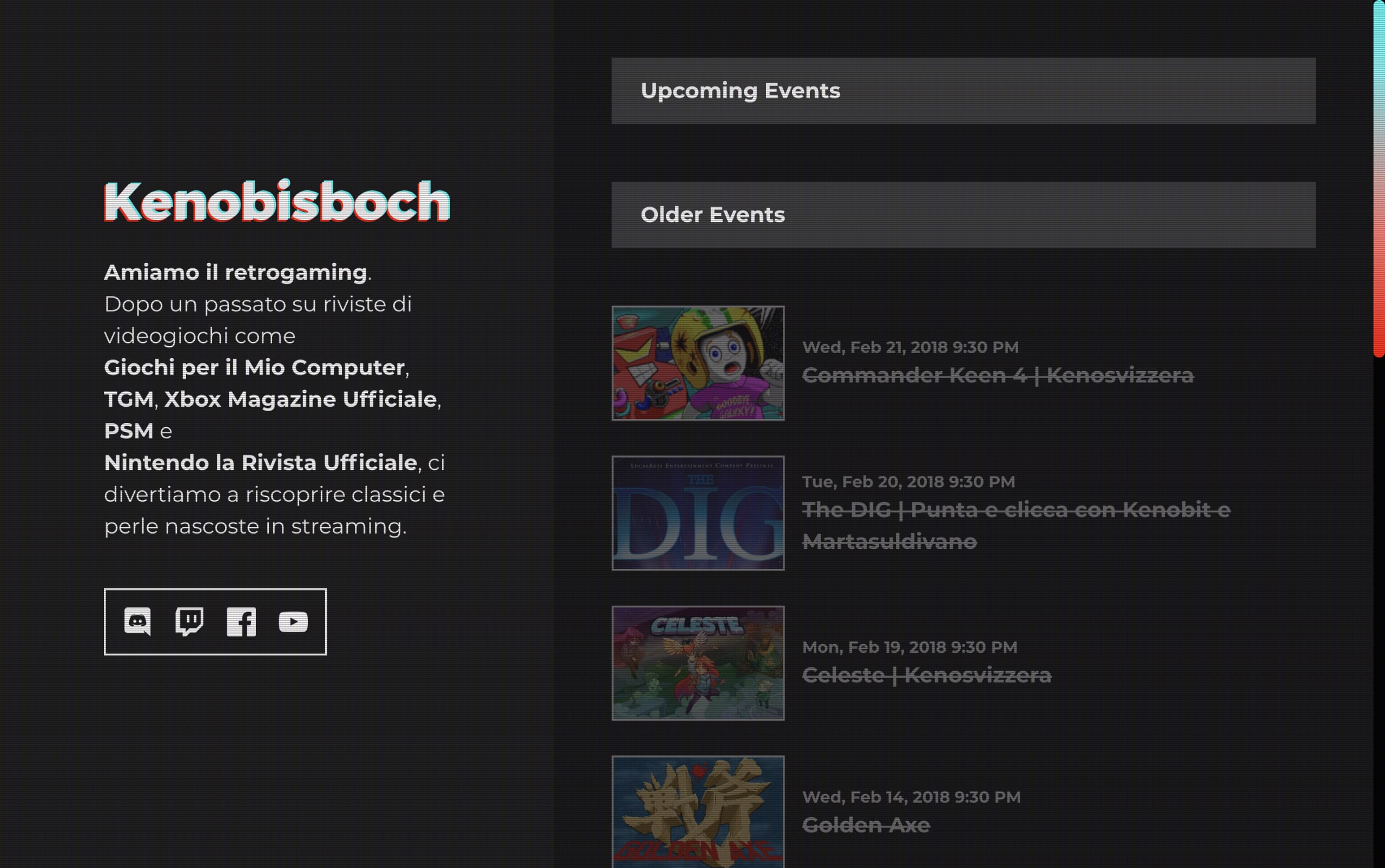 Kenobisboch Website Screenshot