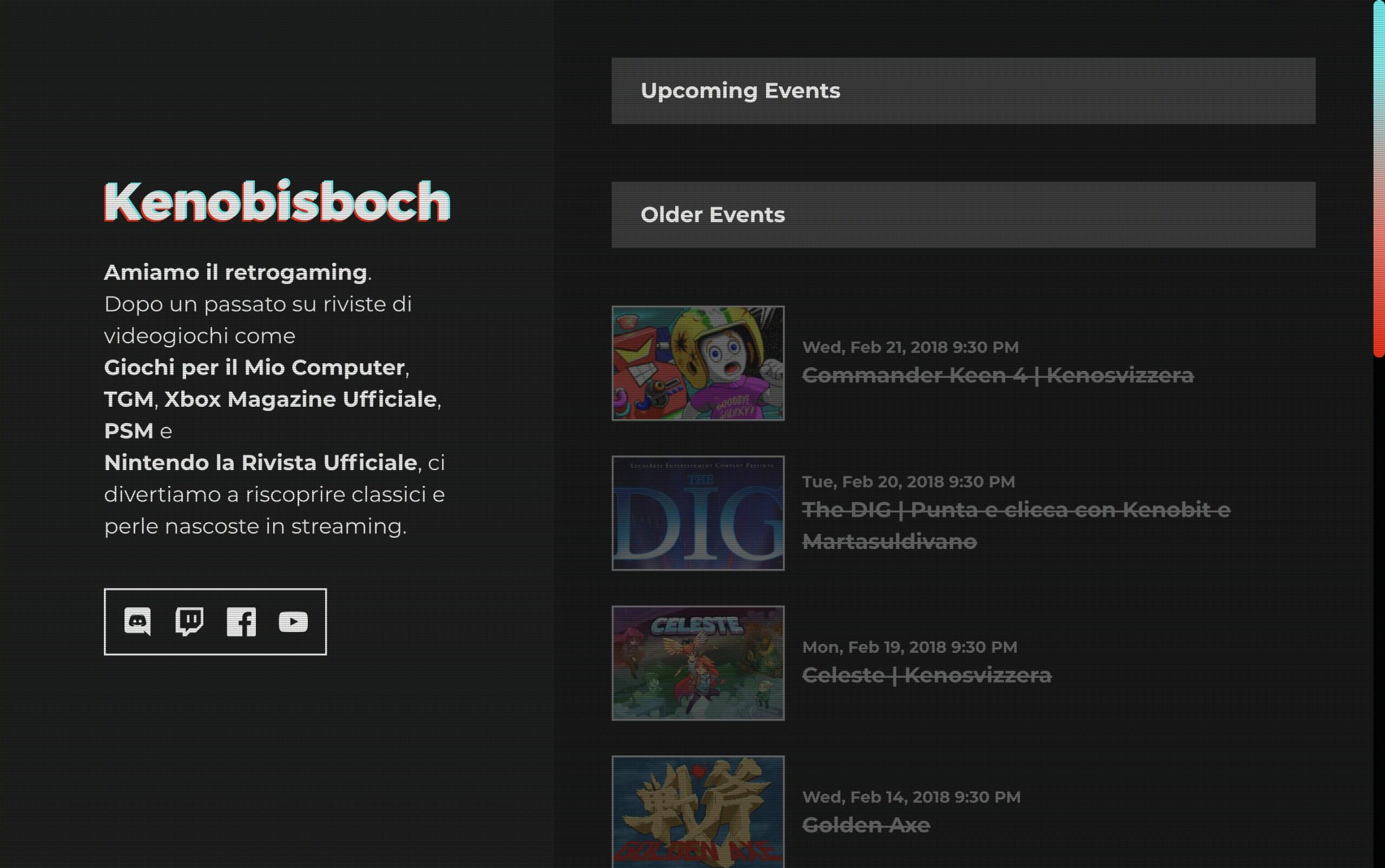 Kenobisboch Website Screenshot