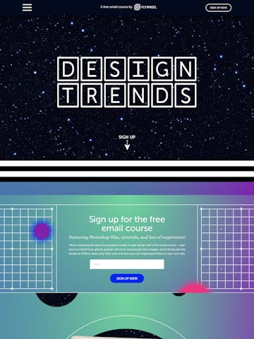 Design Trends 2018 with Flywheel Thumbnail Preview
