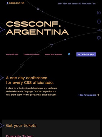 CSSConf Argentina 2018 Thumbnail Preview