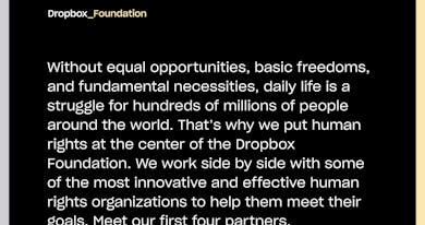 Dropbox Foundation Thumbnail Preview