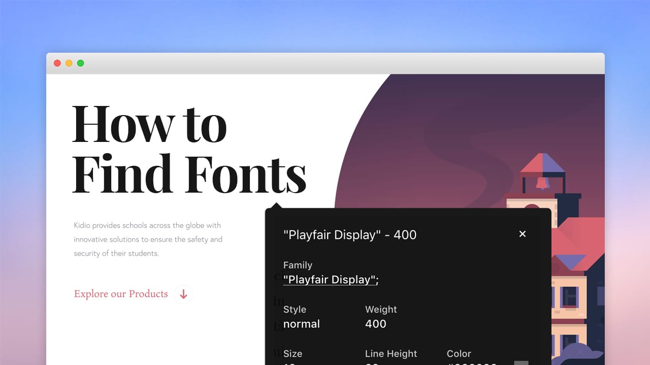 How to easily identify the fonts of a website? - Pimp my Type