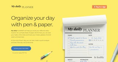 My Daily Planner Thumbnail Preview