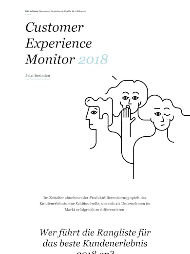 Customer Experience Monitor 2018 Thumbnail Preview