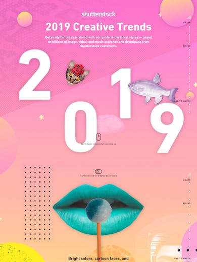 2019 Creative Trends by Shutterstock Thumbnail Preview