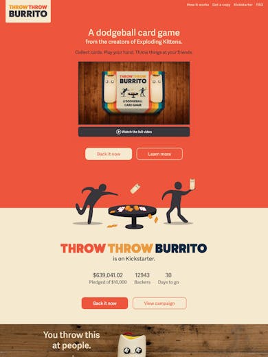 Throw Throw Burrito Thumbnail Preview