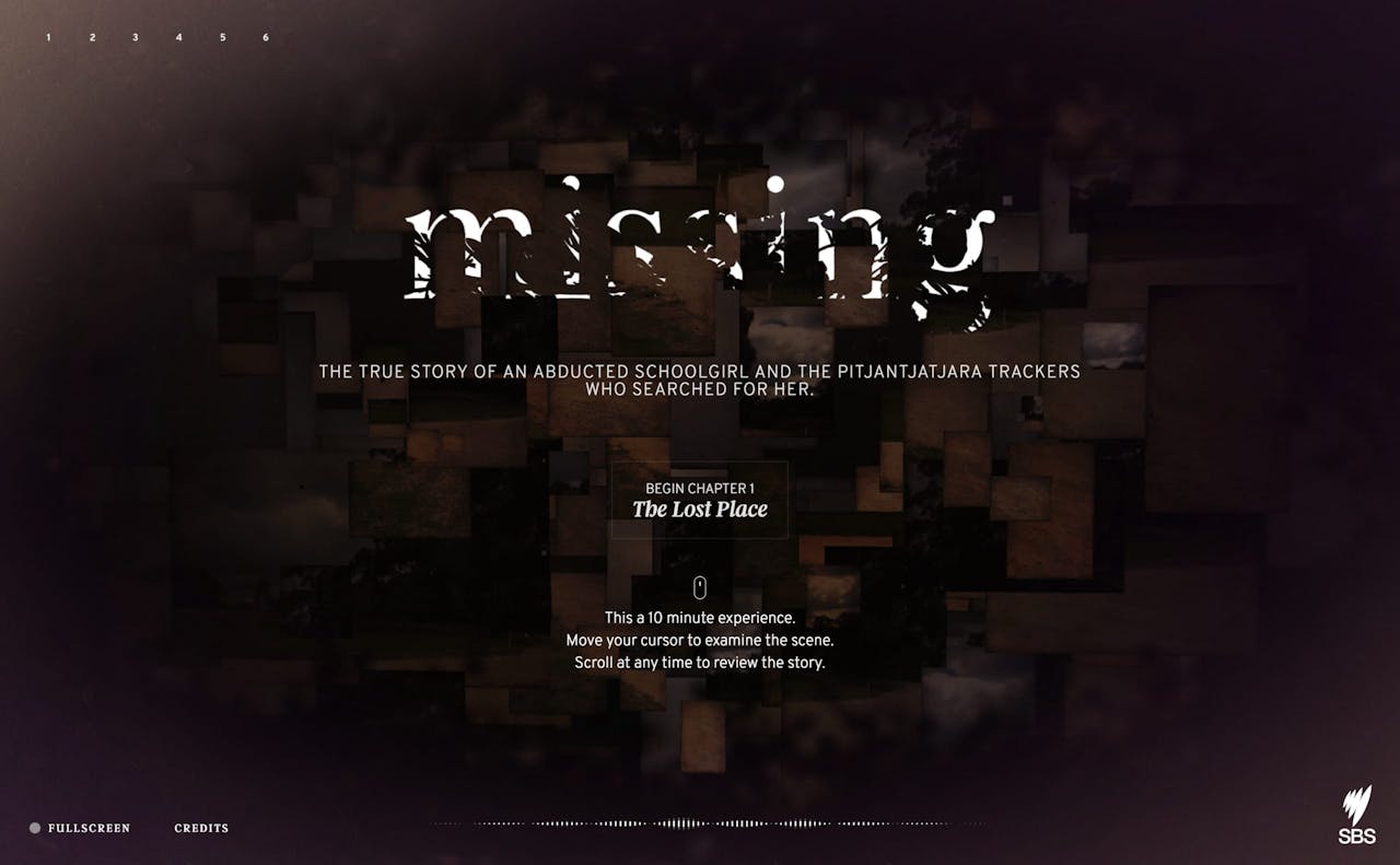 Missing Website Screenshot