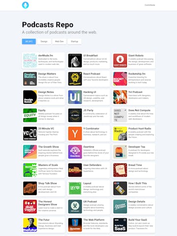 Podcasts Repo Thumbnail Preview