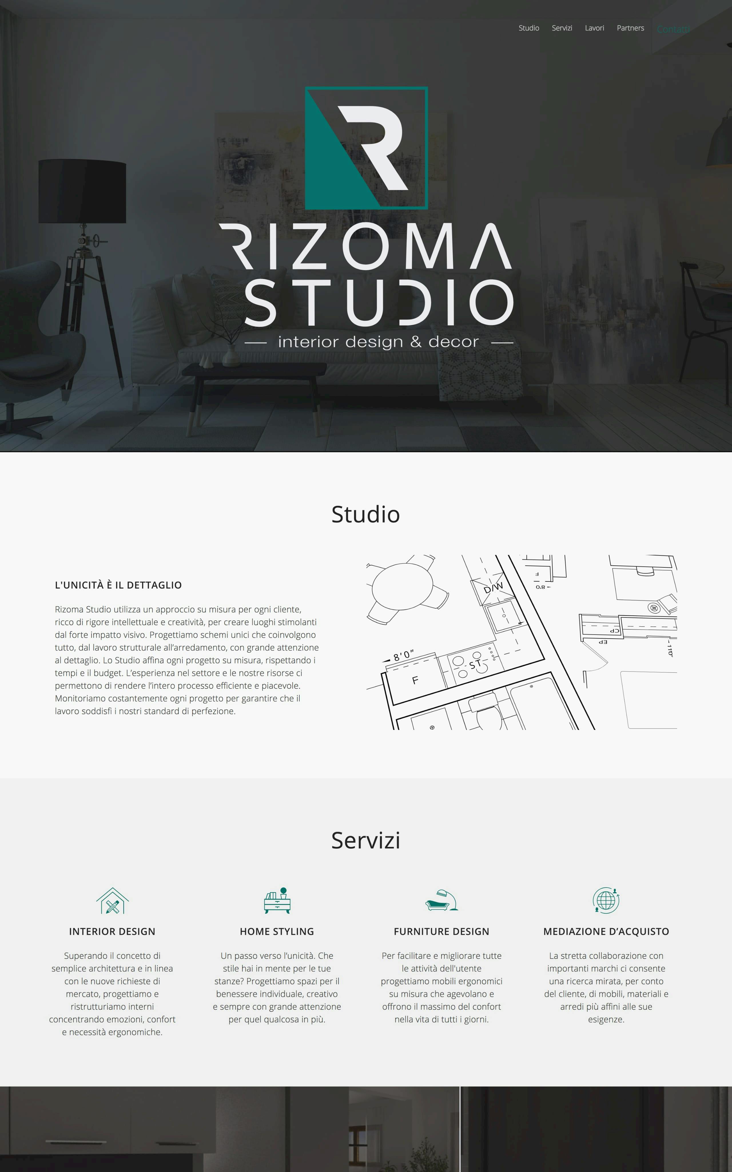 Rizoma Studio Website Screenshot