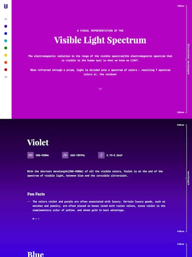 Visible Light Spectrum Thumbnail Preview