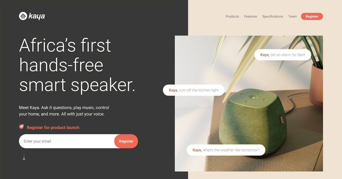 Product Page screen design idea #418: Smart Kaya