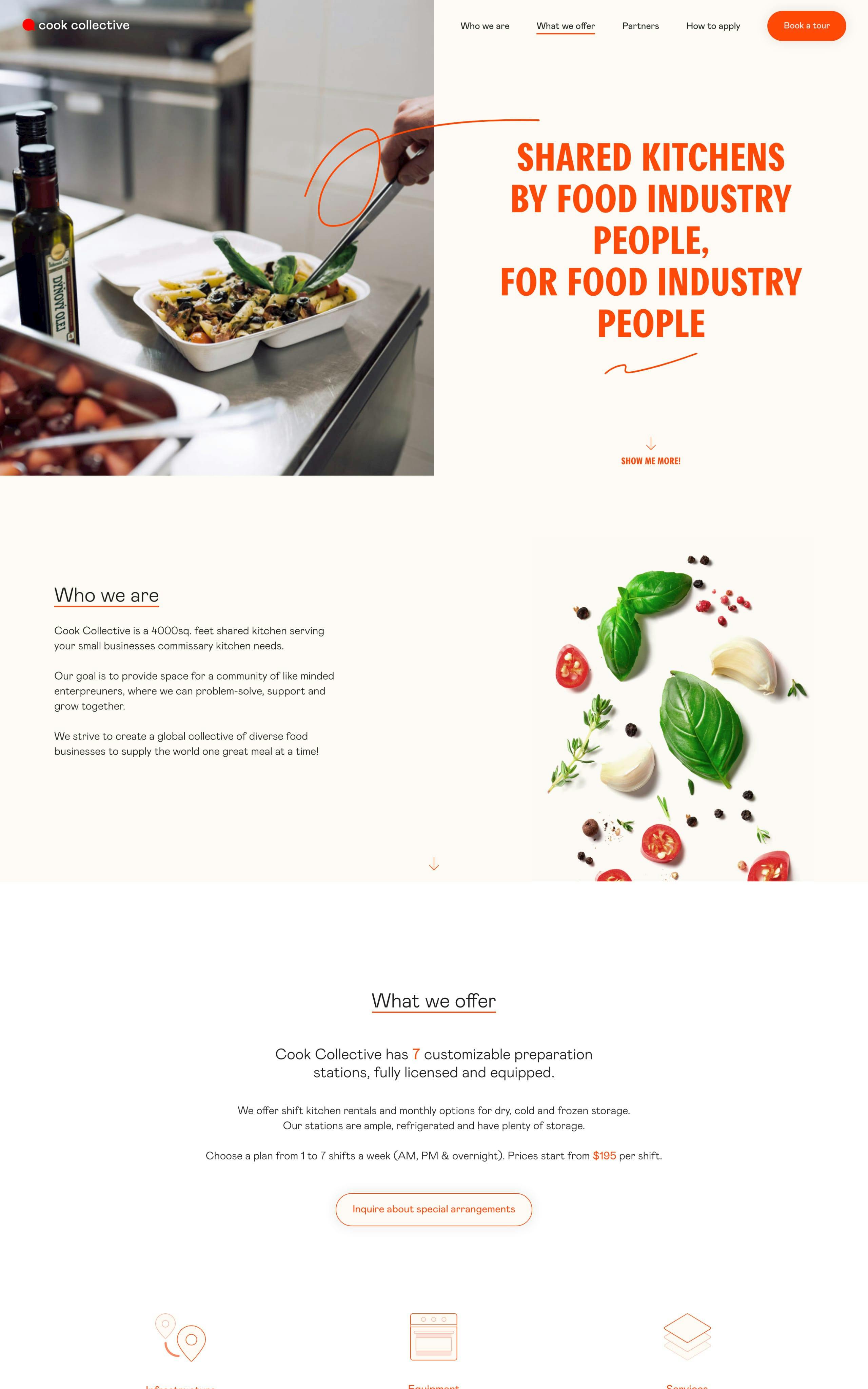 Cook Collective Website Screenshot