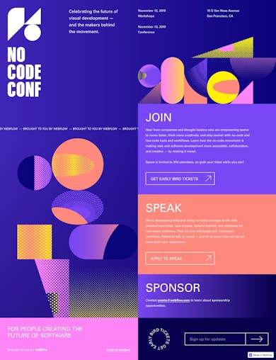 No-Code Conference 2019 Thumbnail Preview