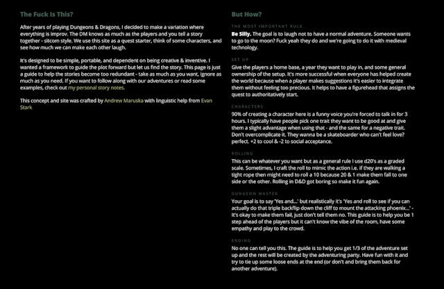 D&D Adventure Builder FAQ Grid Preview