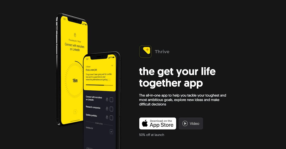 Product Page screen design idea #233: Website Inspiration: Thrive