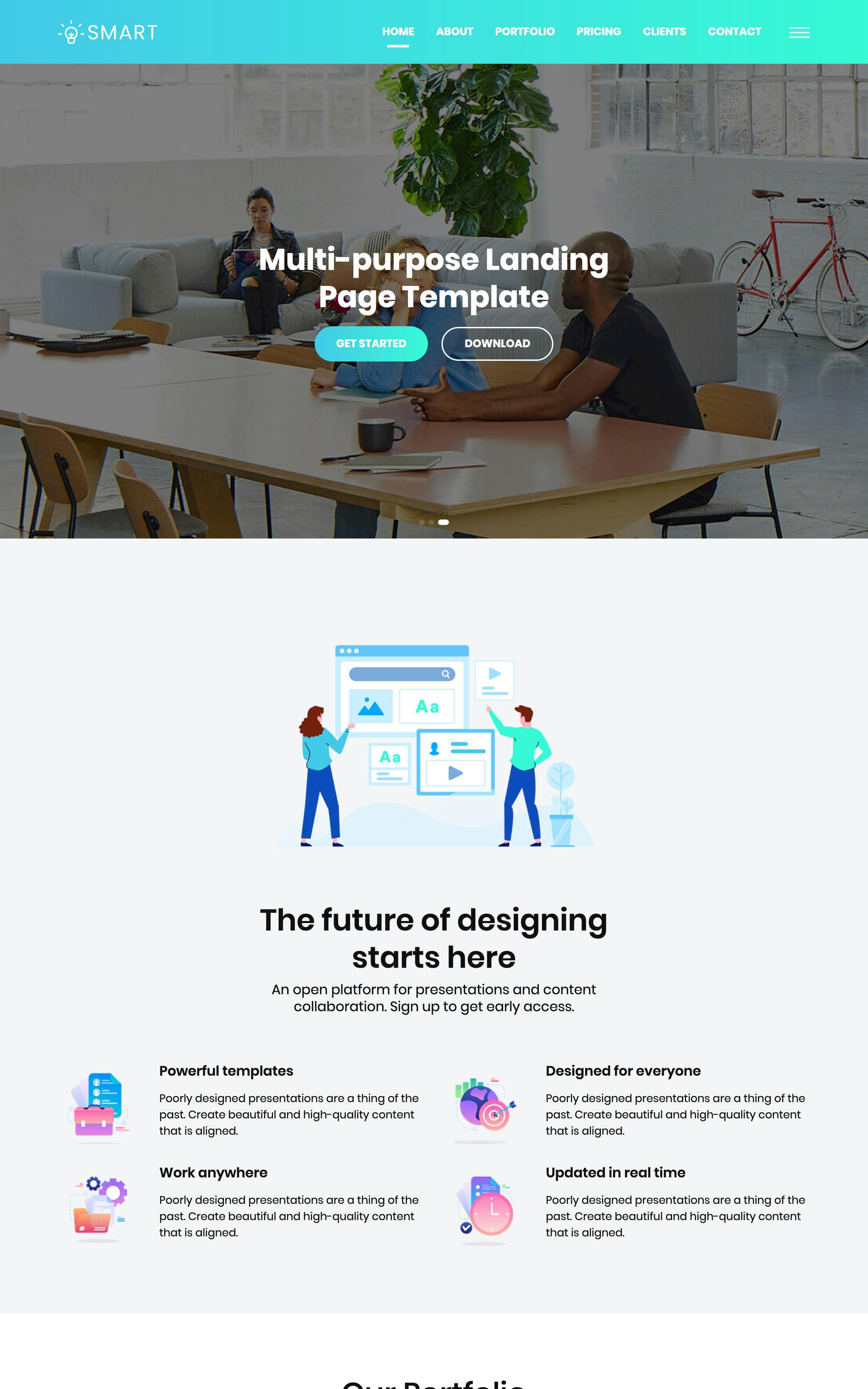 Smart Lite Website Screenshot