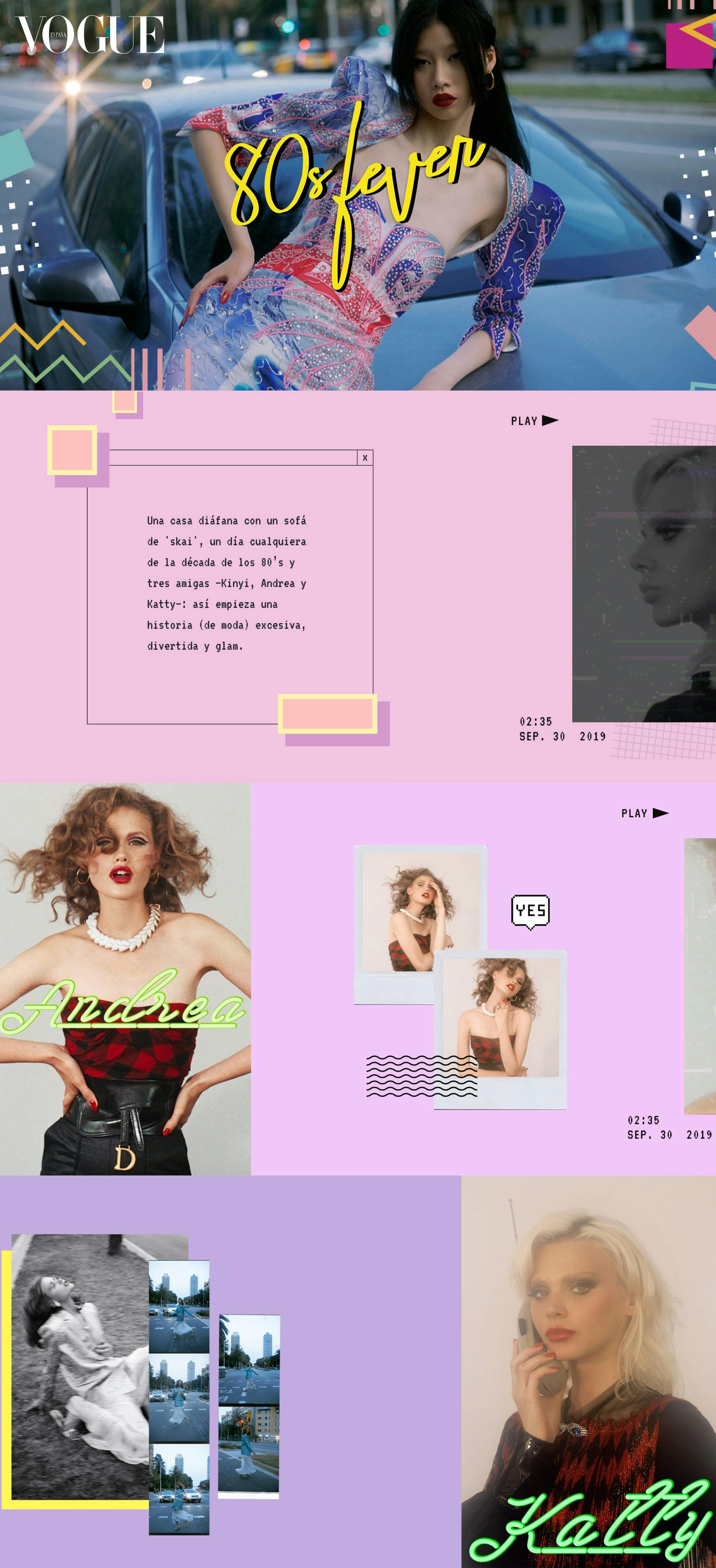 80s Fever by Vogue Website Screenshot