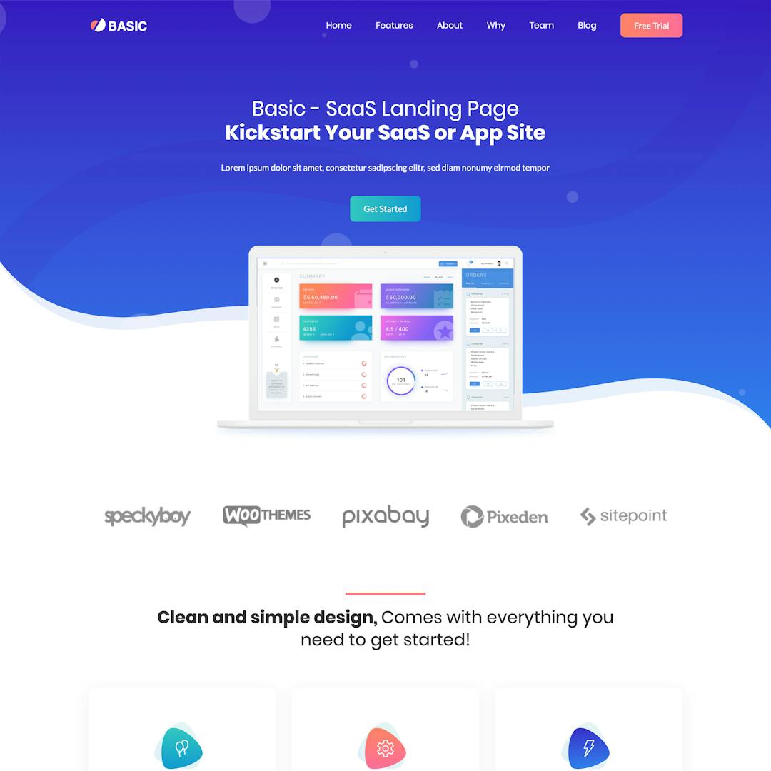 Free One Page Templates