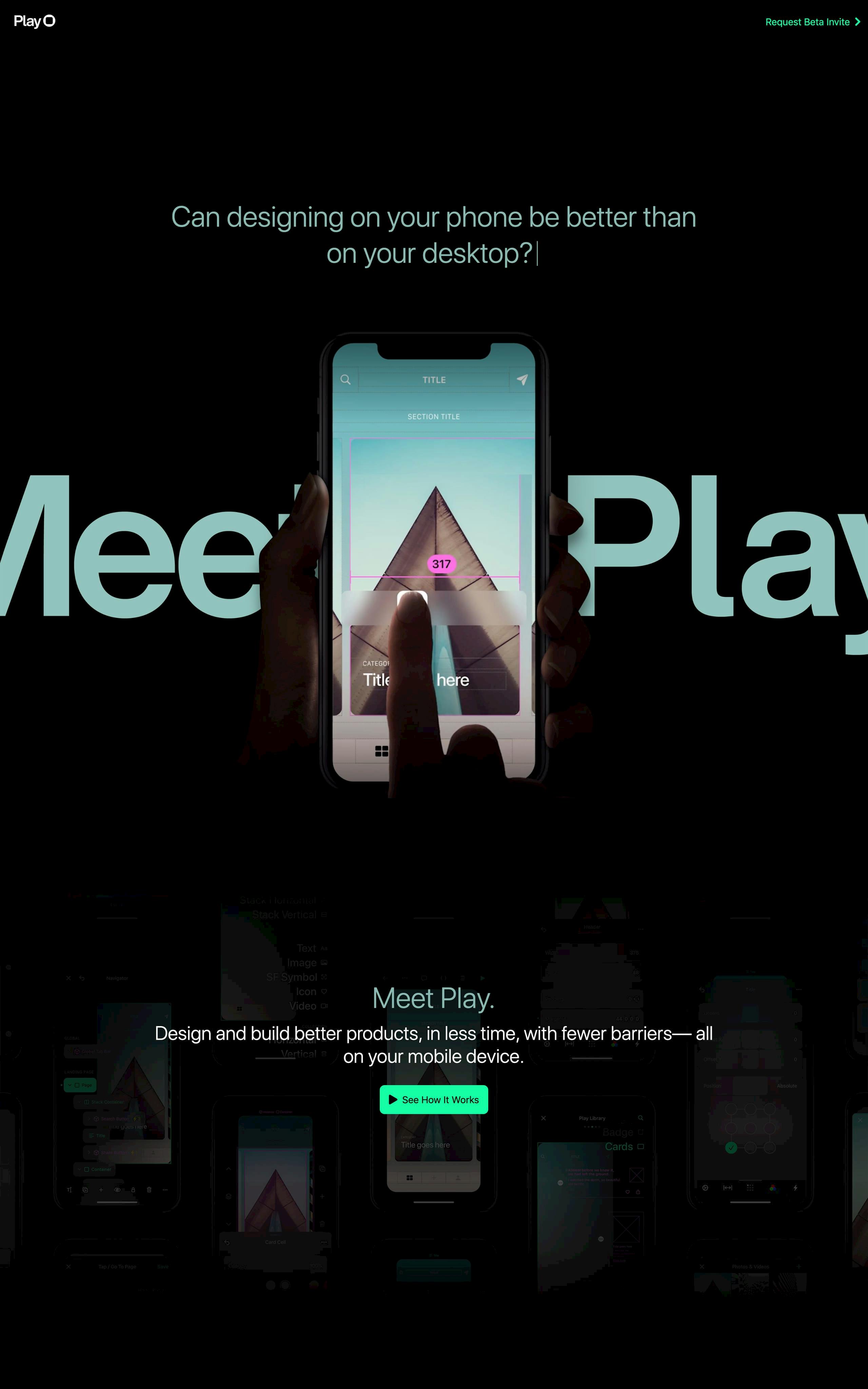 Play Website Screenshot