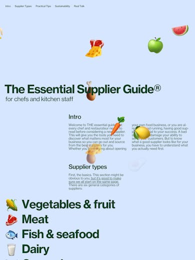The Essential Supplier Guide Thumbnail Preview