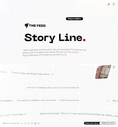 The Feed: Story Line Thumbnail Preview