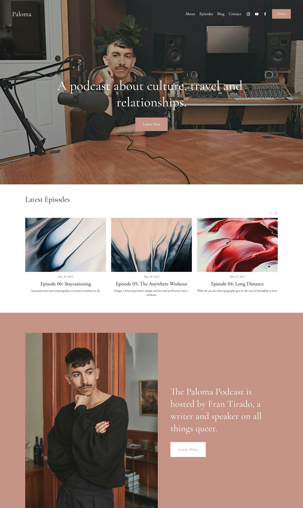 Find Squarespace Template