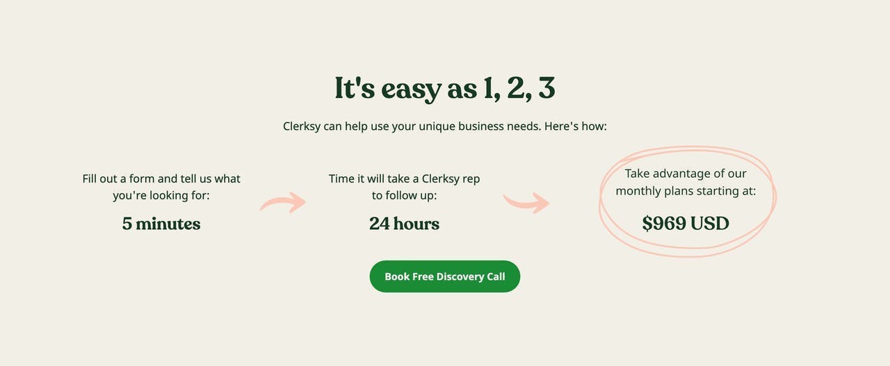 How It Works - Clerksy Screenshot