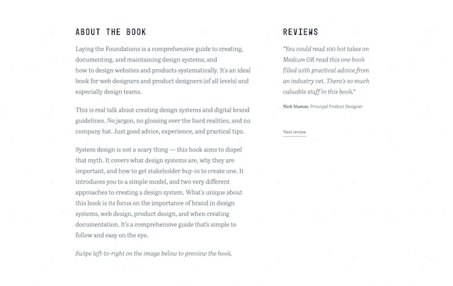Laying The Foundations Testimonial Slider Preview