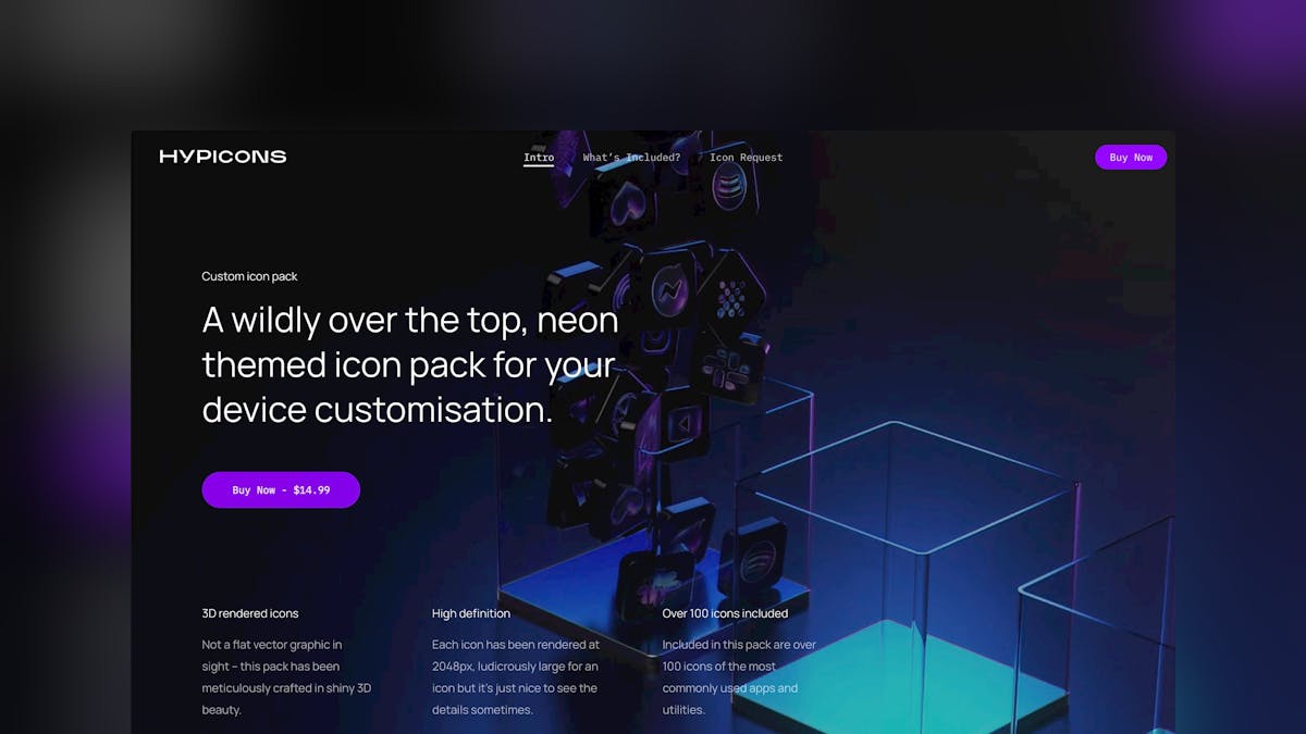 Website Inspiration: Hypicons