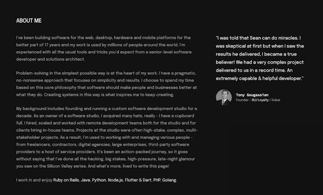 ghstcode Testimonials Preview