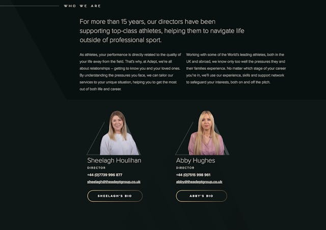 The Adept Group Team Preview