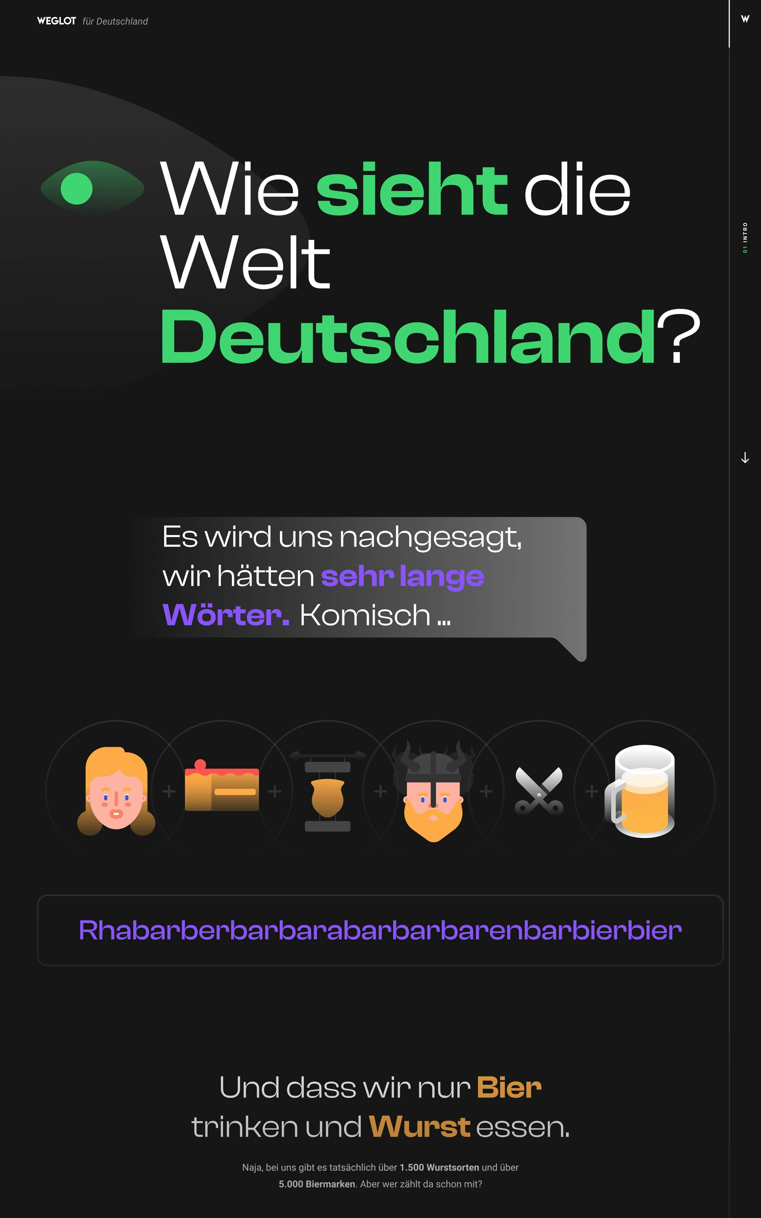 Weglot for Germany Website Screenshot
