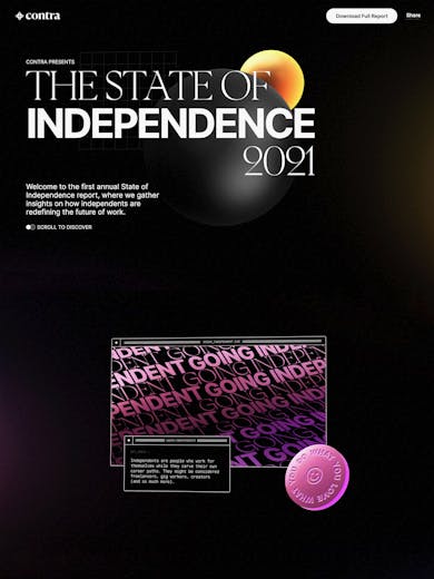 The State of Independence Report 2021 Thumbnail Preview