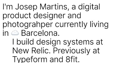 Josep Martins Thumbnail Preview