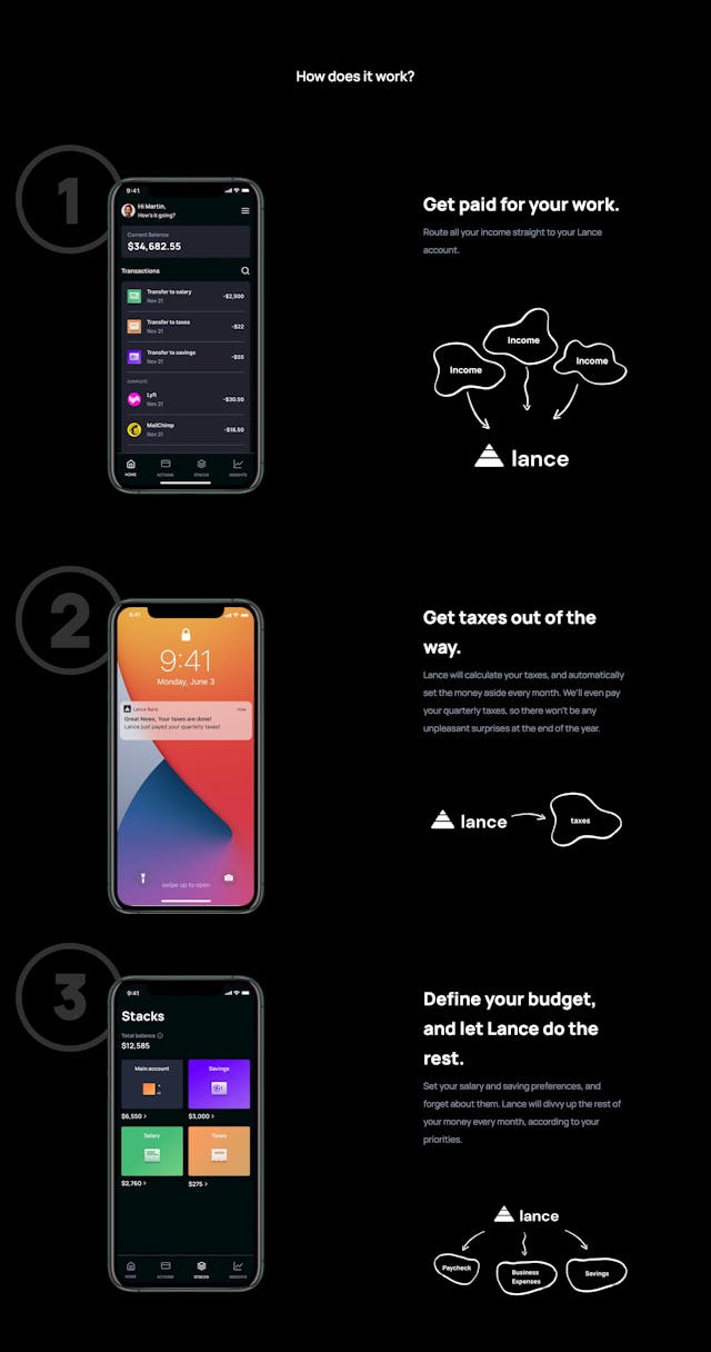 Lance How It Works Preview