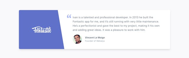 Ivan Votti Testimonials Preview