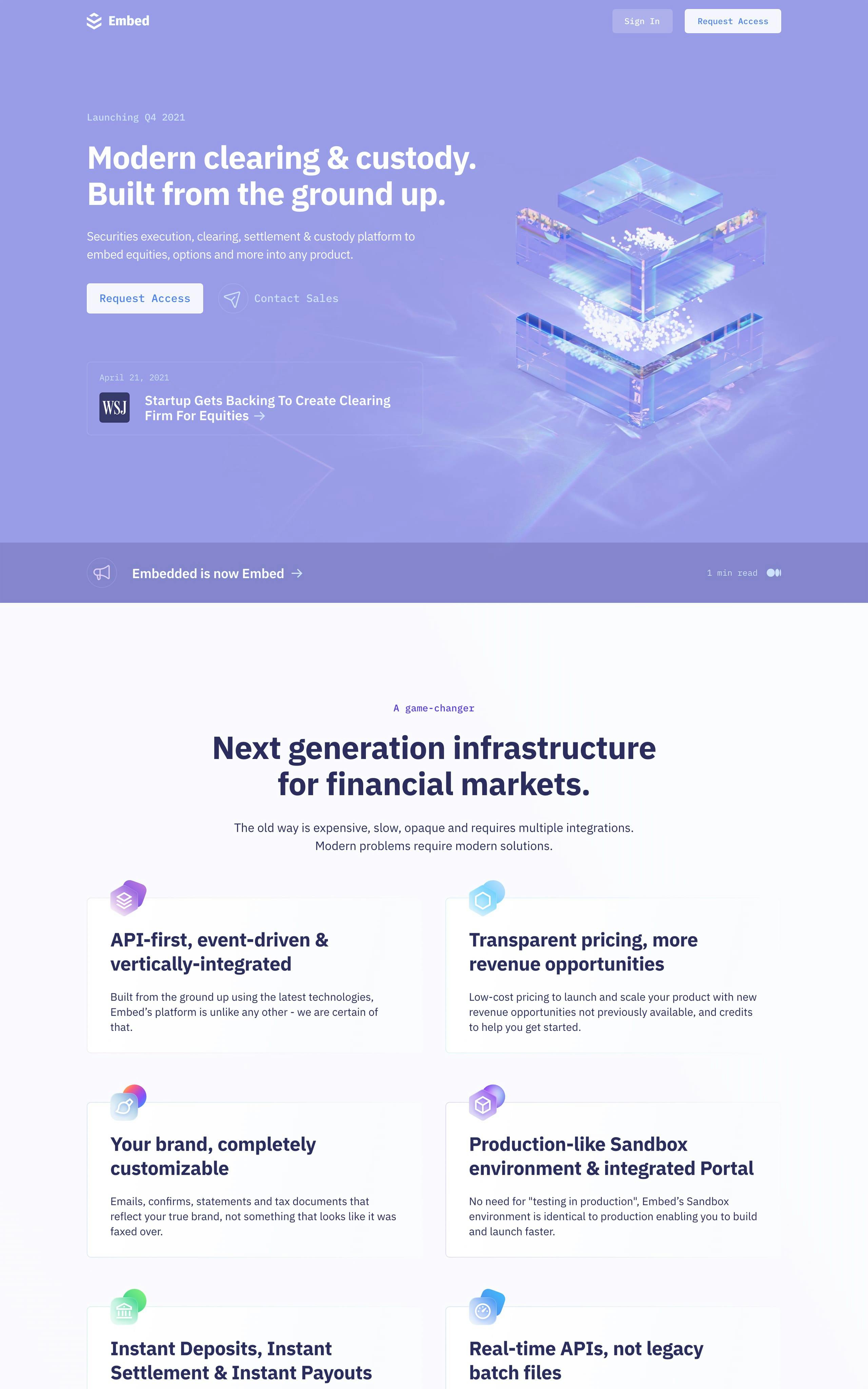 Embed Website Screenshot