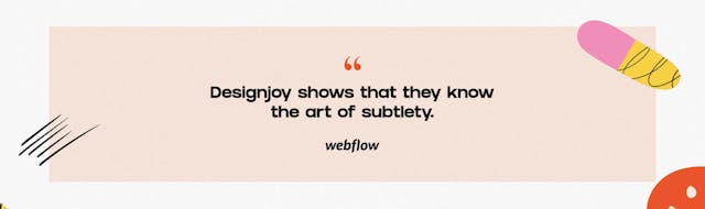 Designjoy Testimonials Preview