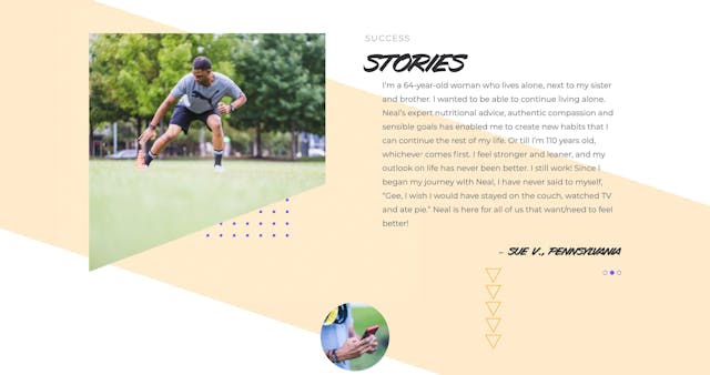 Neal Turner Testimonial Slider Preview